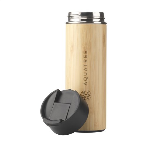 Sakura 360 ml Bambus Thermoflasche/Thermobecher