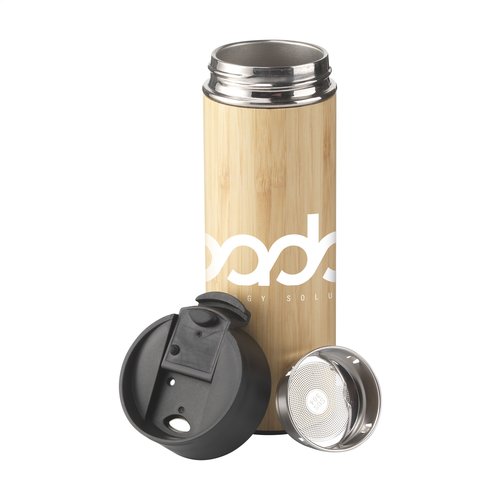 Sakura 360 ml Bambus Thermoflasche/Thermobecher
