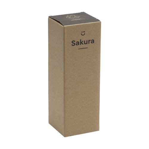 Sakura 360 ml Bambus Thermoflasche/Thermobecher