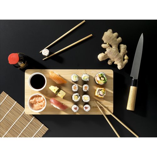 Temaki Bamboo Sushi Tray Geschenkset