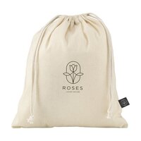 Gift Pouch Naturel GRS Recycled Cotton 150 gm M