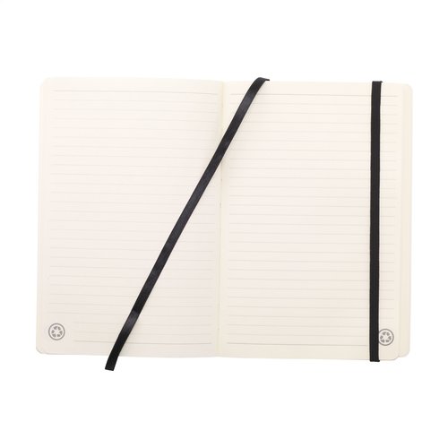 Monti Recycled Leather Notebook A5 Notizbuch