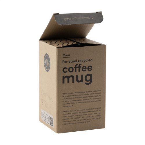 Re-Steel RCS Recycled Coffee Mug 380 ml Thermobecher