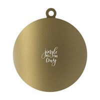 Weihnachtskugel Ø 7 cm Recycled PP  Made in Europe