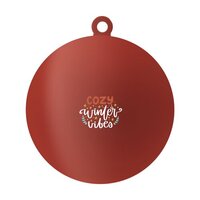 Weihnachtskugel Ø 7 cm Recycled PP  Made in Europe