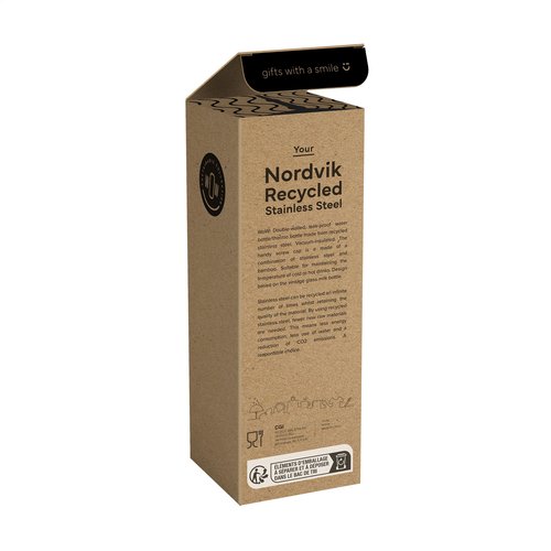 Nordvik RCS Recycled Steel 500 ml Trinkflasche