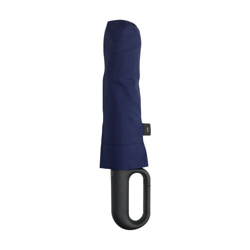 Carabiner RCS RPET faltbarer Regenschirm 21 inch