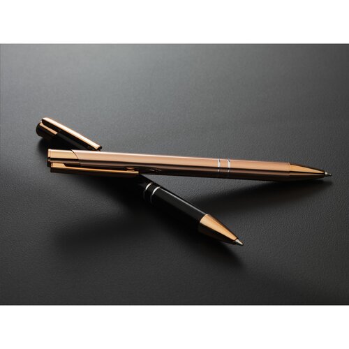 Ebony RCS Recycled Alu Rose Gold Kugelschreiber