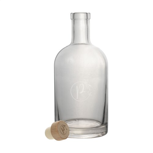 Helsinki Water Bottle Wooden Cork Stopper 700 ml