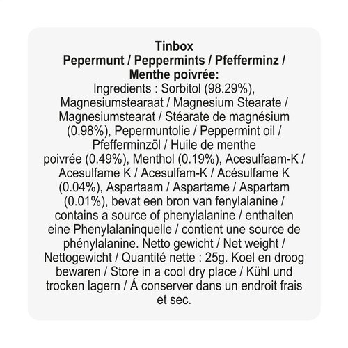 TinBox Pfefferminz