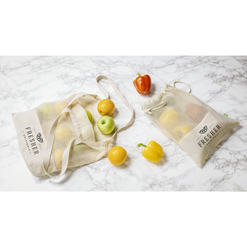 Natura Organic GOTS Mesh Bag (120 g/m²) Obstbeutel