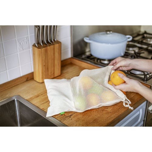 Natura Organic GOTS Mesh Bag (120 g/m²) Obstbeutel
