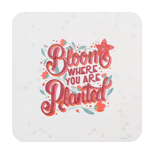 Square Coaster Seed Paper 80 gr