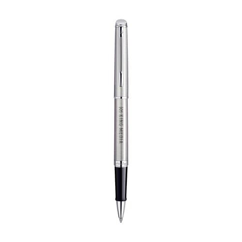 Waterman Hémisphère Rollerball Silber - schwarze Mine