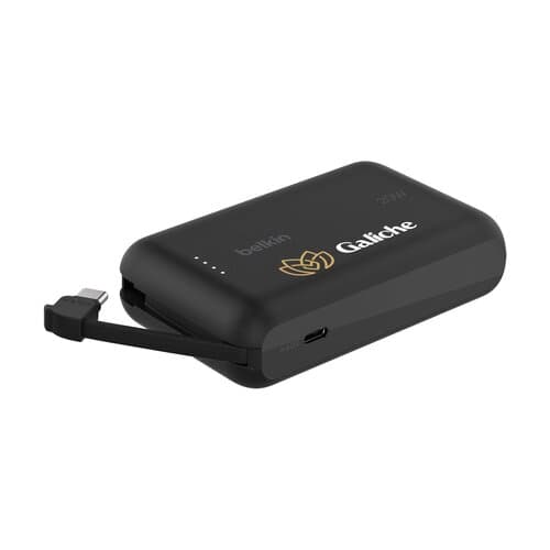 Belkin BoostCharge PowerBank 10K Integriertes Kabel