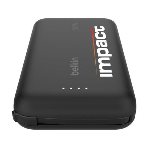 Belkin BoostCharge PowerBank 10K Integriertes Kabel