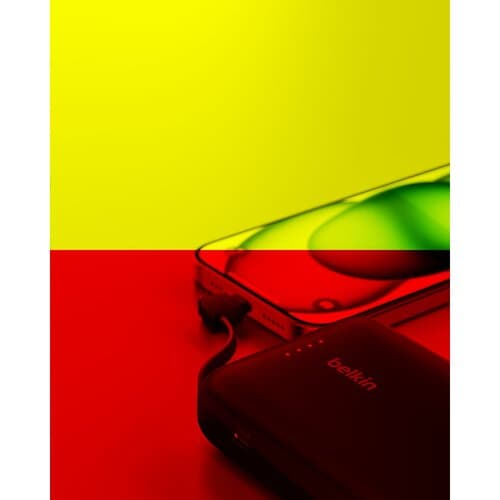 Belkin BoostCharge PowerBank 10K Integriertes Kabel