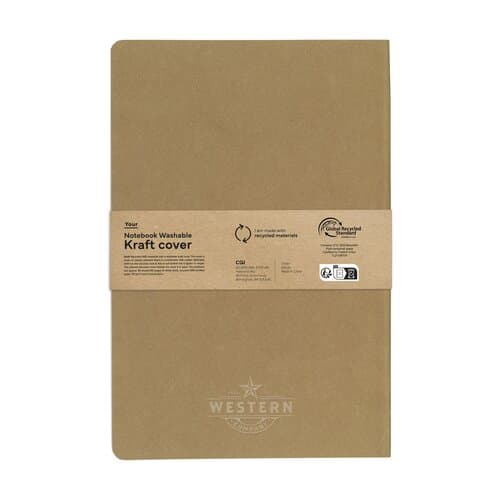 Notebook GRS Washable Kraft Cover A5 Notizbuch