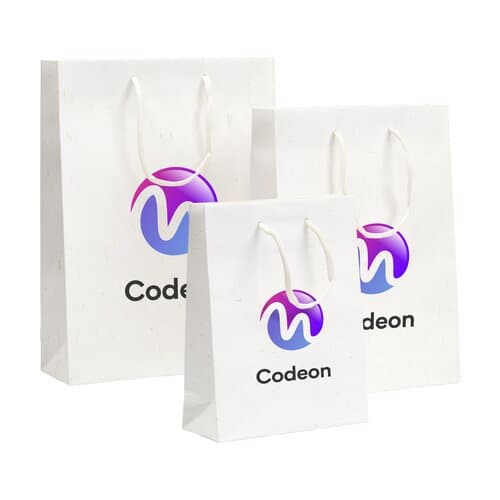 Leaf It Bag recycelt mit Strohfasern (180 g/m²) S