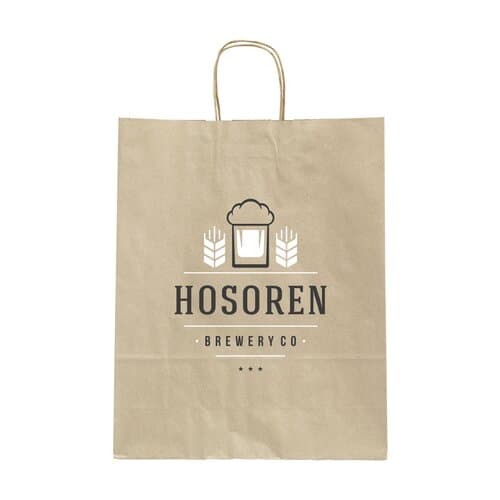 Leaf It Bag aus recyceltem Graspapier (90 g/m²) M