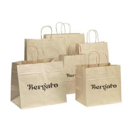Leaf It Bag aus recyceltem Graspapier (90 g/m²) L