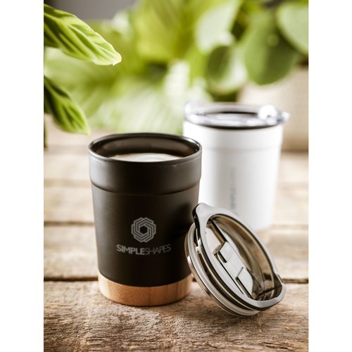 Kobe Bamboo RCS Recycled Steel 350 ml Kaffeebecher