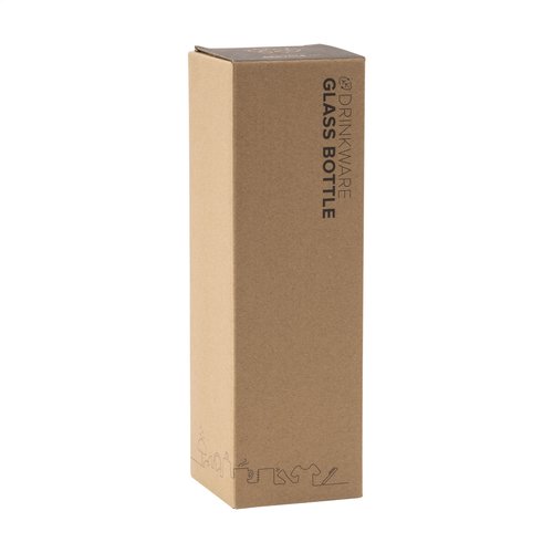 Frosty Glass Bottle 550 ml Trinkflasche