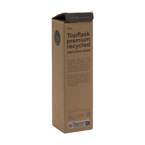 Topflask Premium RCS Recycled Steel 500 ml Trinkflasche