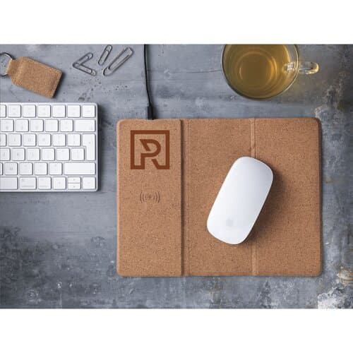 Cork Wireless Ladendes Mousepad Mausmatte