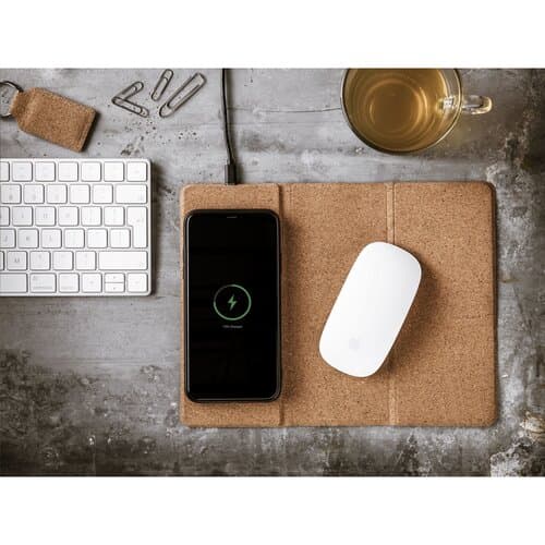 Cork Wireless Ladendes Mousepad Mausmatte