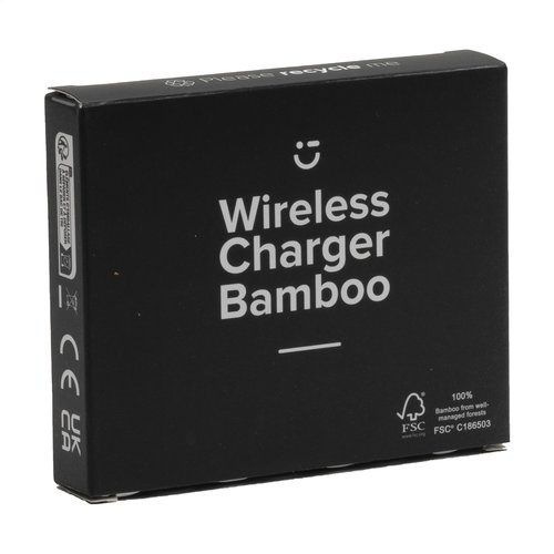 Bamboo Wireless Charger 15W tradloses Ladegerät