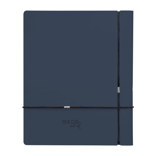 Recycled Leather Refillable Notebook A5 Notizbuch
