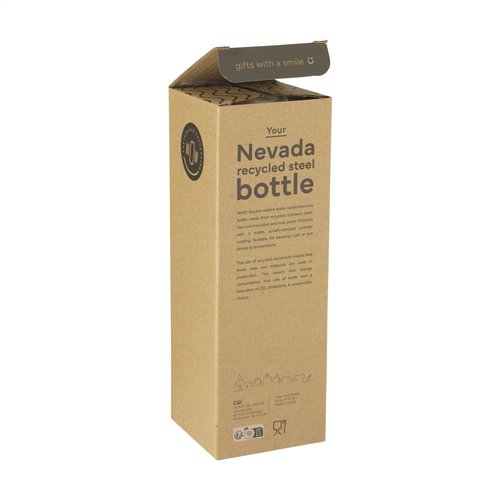 Nevada RCS Recycled Steel Bottle 500 ml Trinkflasche