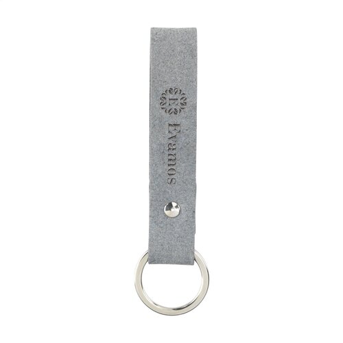 Recycled Denim Textile Keyring Schlüsselanhänger