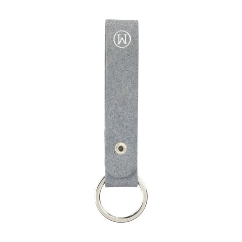 Recycled Denim Textile Keyring Schlüsselanhänger