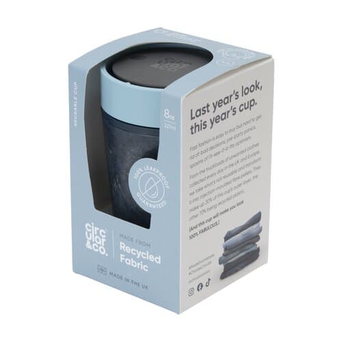 Circular&Co. Coffee Cup Fabric Waste 227 ml Becher