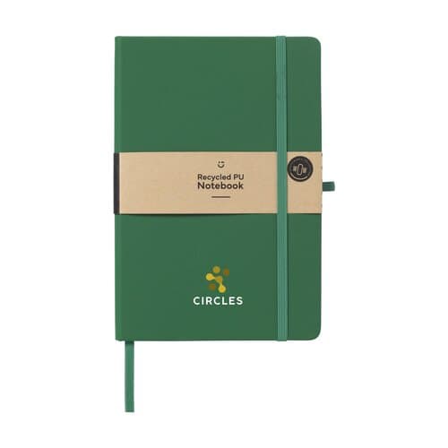 Recycled GRS PU Notebook A5 Notizbuch