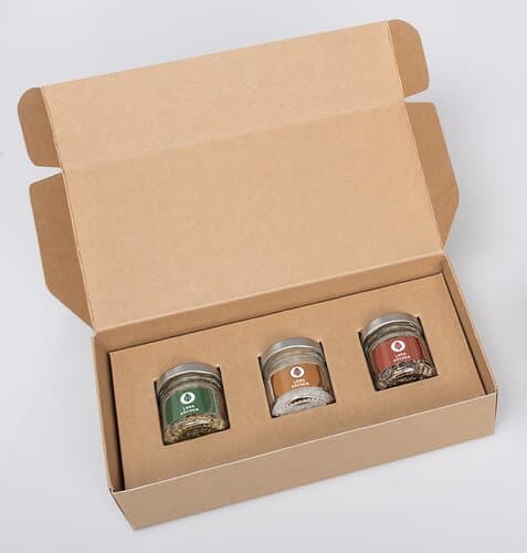 "In the box" Sets mit Mini-Gläsern