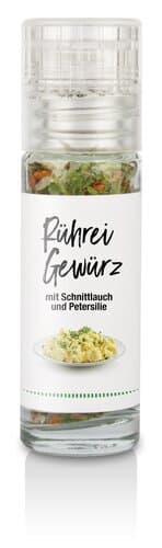 Rührei-Gewürz in würziger "Mini" Mühle