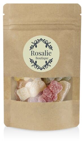 vegane Waldbeeren in ZIP Tasche SÜSS