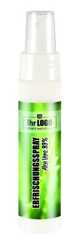 Erfrischungsspray 93 % Aloe Vera in 50 ml Sprayflasche "Slim"