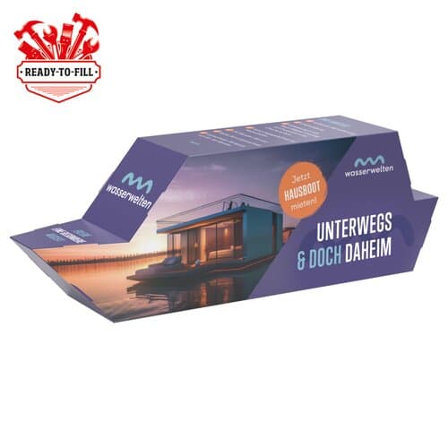 3D Präsent Schiff Individuelle Befüllung