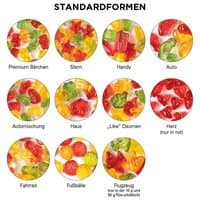 Minitüte 10 g Trolli Fruchtgummi Standardformen