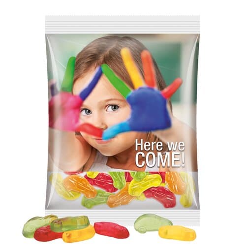 Maxitüte 50 g Trolli Fruchtgummi Standardformen