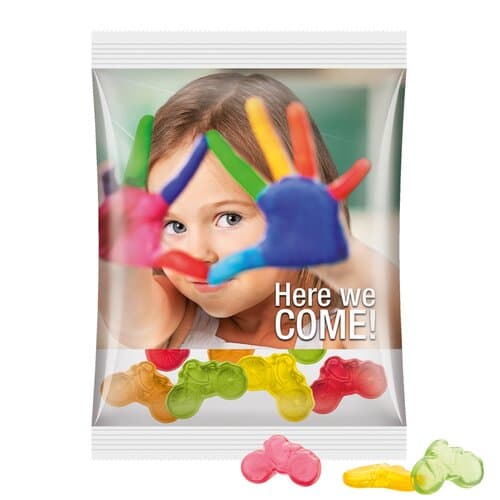 Maxitüte 50 g Trolli Fruchtgummi Standardformen
