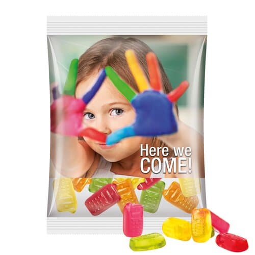 Maxitüte 50 g Trolli Fruchtgummi Standardformen