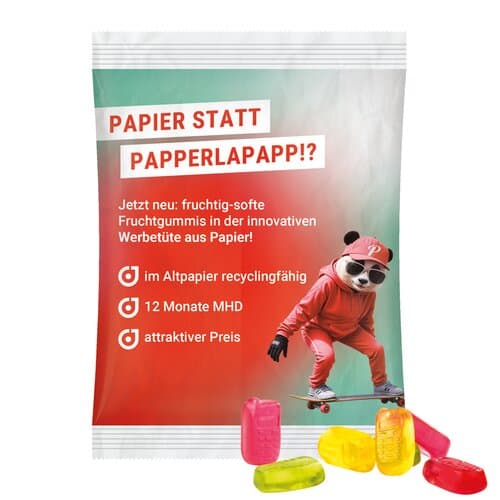 Maxitüte 50 g Trolli Fruchtgummi Standardformen