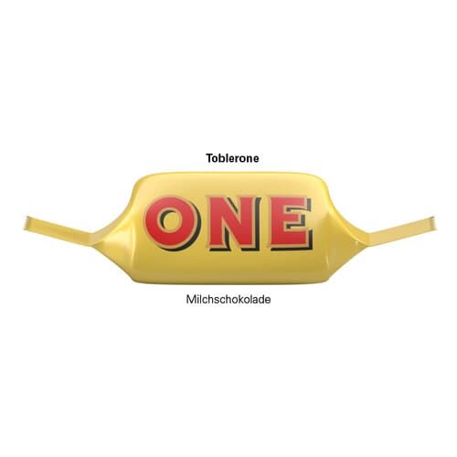 Werbedreieck Mini Toblerone Tiny