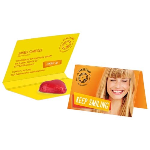 Werbekarte Visitenkartenformat Storz