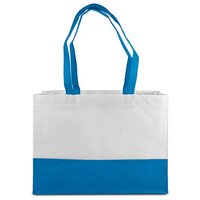 weiß / neonblau